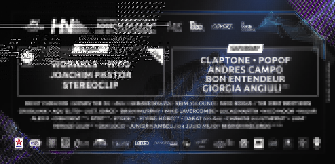 line up festival hibernation
